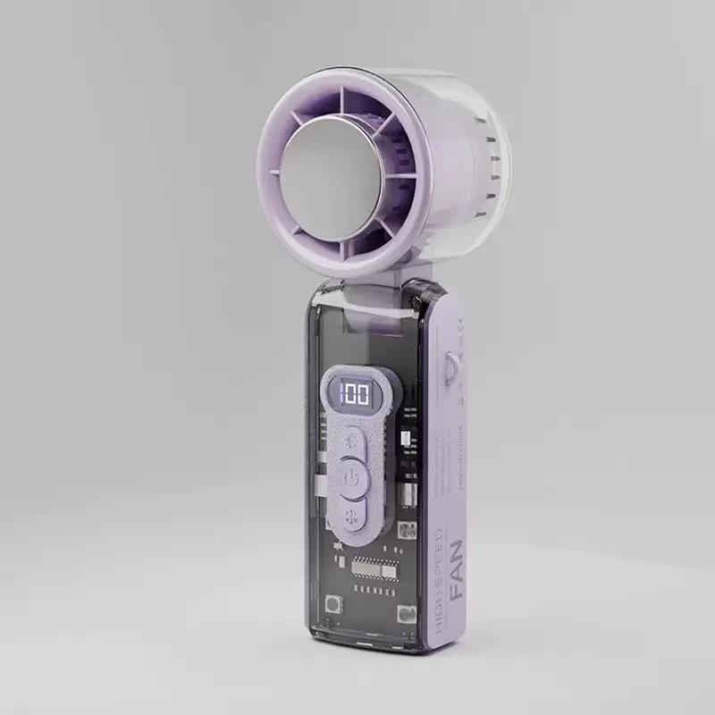 Leafless Turbine Handheld Fan FC-08: Compact Cooling Air Conditioner with Ice Pack
Leafless Turbine Handheld Fan FC-08: Compact Cooling Air Conditioner with Ice Pack