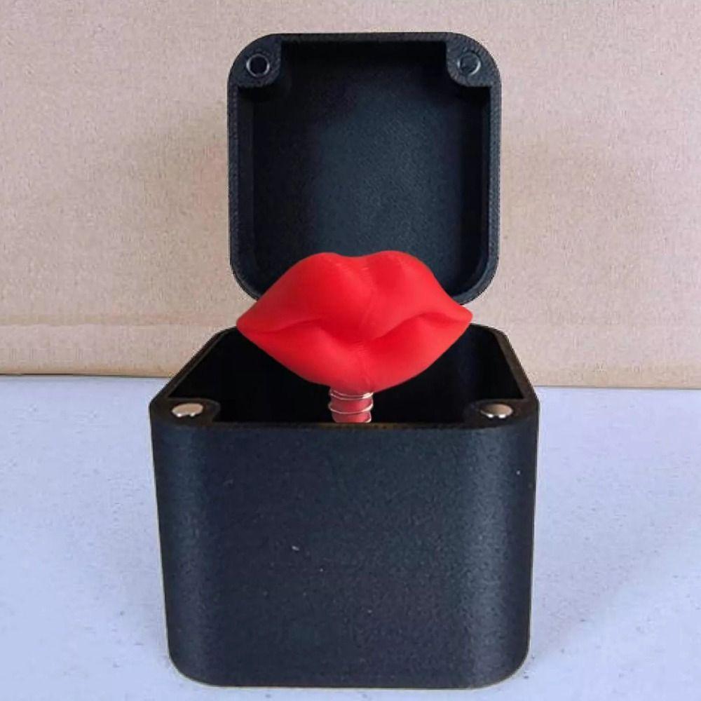 Button Ejection Lips Surprise Box 3D Printed Spoof Gift Box Creative Lips in Box Valentine s Day
Button Ejection Lips Surprise Box 3D Printed Spoof Gift Box Creative Lips in Box Valentine s Day