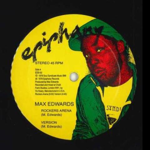 12inch Record MAX EDWARDS Rockers Arena Version Still Aliv EDS02 Epiphany 1978 US Reggae Ska Dub
12inch Record MAX EDWARDS Rockers Arena Version Still Aliv EDS02 Epiphany 1978 US Reggae Ska Dub