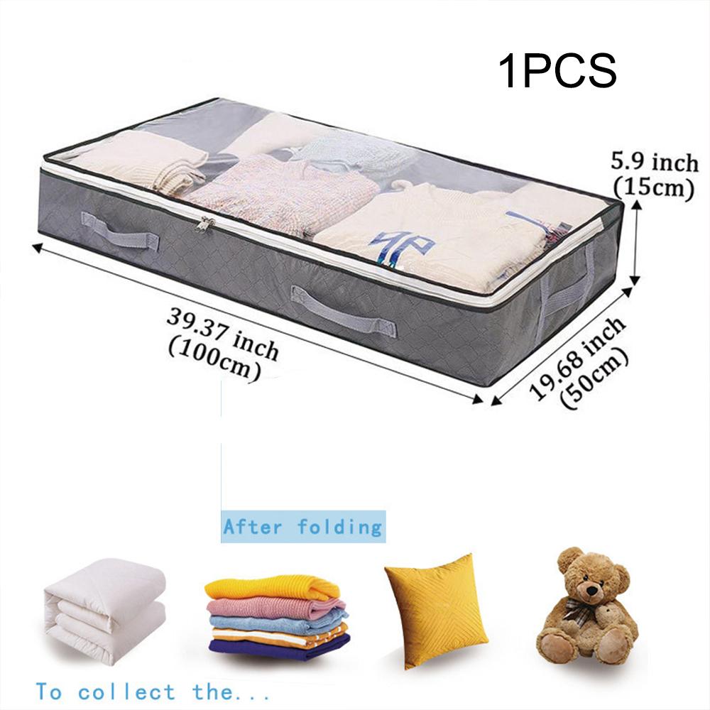 2pcs under the bed quilt storage bag with cover can be folded, can be used for bedding clothes toysClothing organizer Expandable
2pcs under the bed quilt storage bag with cover can be folded, can be used for bedding clothes toysClothing organizer Expandable
