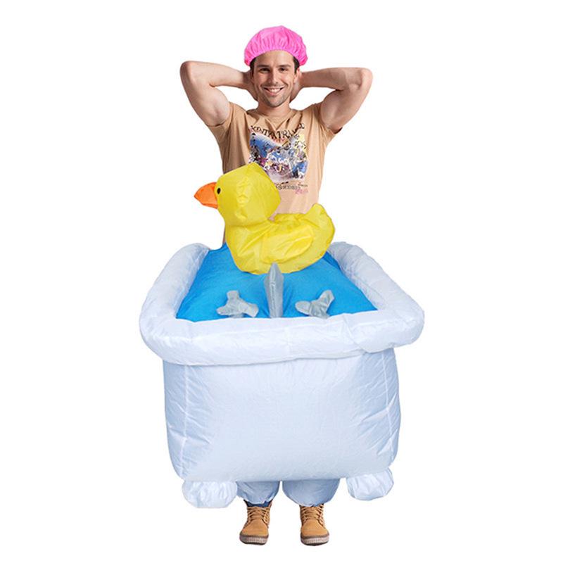 Inflatable Fat Doll Costume for Weddings, Singles Day, and Parties - Funny Bathtub Performance Prop
Inflatable Fat Doll Costume for Weddings, Singles Day, and Parties - Funny Bathtub Performance Prop