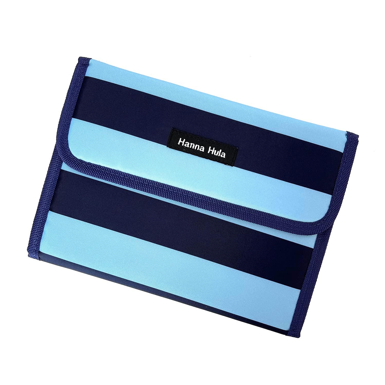 Hanna Hula Pet Health Notebook Case Border Navy Border Navy (Border Type) / 
Hanna Hula Pet Health Notebook Case Border Navy Border Navy (Border Type) /
