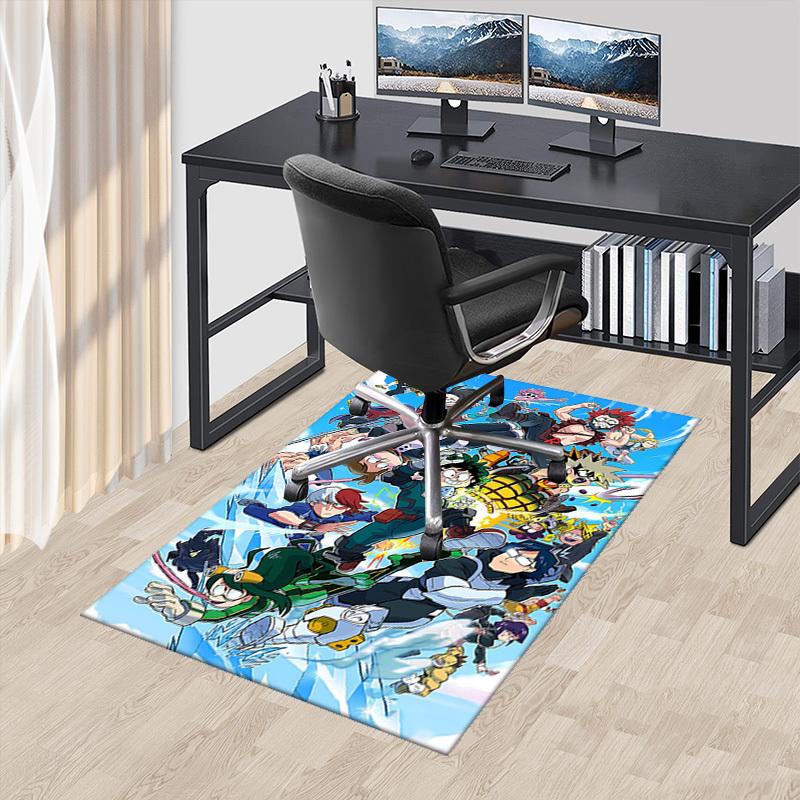 1pc My Hero Academia Chair Mat - Anime Cartoon Design Office Rug, Anti-Slip Carpet for Desk, Suitable for Home Decor, Living Room, Bedroom, Game Room, 60cm by 90cm
1pc My Hero Academia Chair Mat - Anime Cartoon Design Office Rug, Anti-Slip Carpet for Desk, Suitable for Home Decor, Living Room, Bedroom, Game Room, 60cm by 90cm
