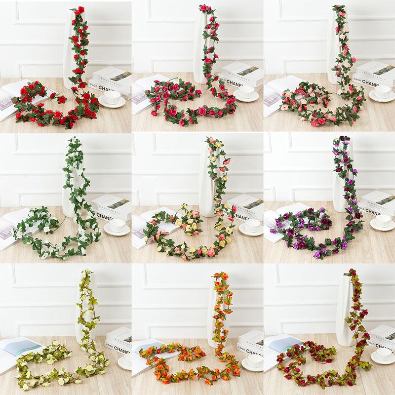 2.5M Artificial Flowers Peony Flower Vine for Wedding Home Room Christmas Decoration Garden Arch DIY Fake Flower Vine
2.5M Artificial Flowers Peony Flower Vine for Wedding Home Room Christmas Decoration Garden Arch DIY Fake Flower Vine