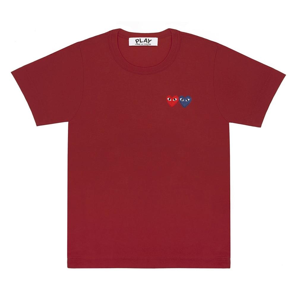 Футболка Comme des Garc ons PLAY CDG мужская с двойным сердцем бордового цвета AZ T226 051 mens s
Футболка Comme des Garc ons PLAY CDG мужская с двойным сердцем бордового цвета AZ T226 051 mens s