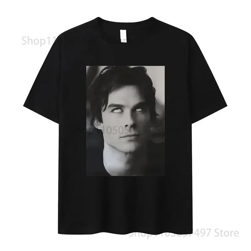 Damon Salvatore Ian Somerhalder TV Show T-shirt for Women Summer Tops Tshirts O-neck Women Clothing Streetwear Female T Shirt 5XL різнокольоровий
Damon Salvatore Ian Somerhalder TV Show T-shirt for Women Summer Tops Tshirts O-neck Women Clothing Streetwear Female T Shirt 5XL різнокольоровий