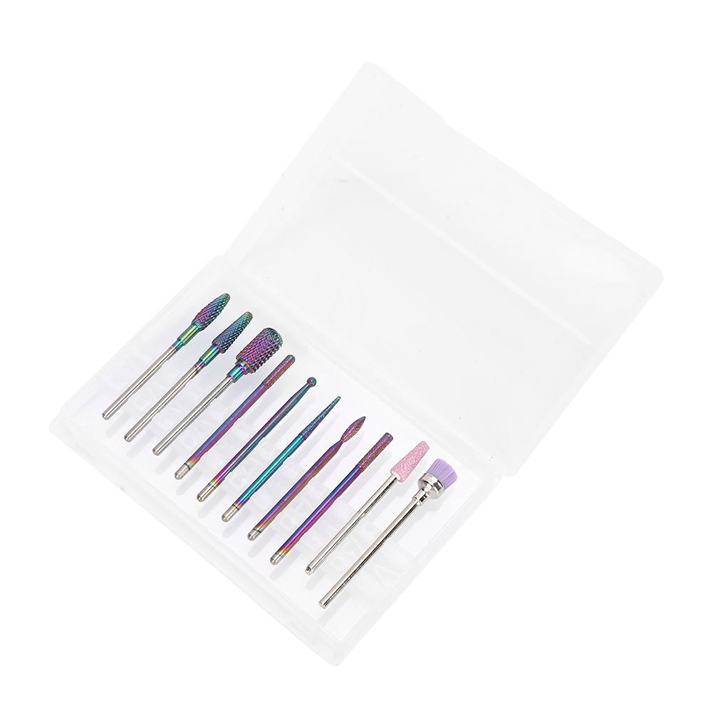 10pcs Nail Art Manicure Drill Bits Cleaning Polishing Electric Nail Drill Machine Tool Head
10pcs Nail Art Manicure Drill Bits Cleaning Polishing Electric Nail Drill Machine Tool Head