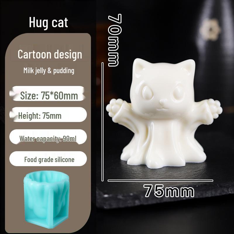 Cartoon Silicone Molds: Kitten, Rabbit & Duck for Pudding & Mousse Desserts
Cartoon Silicone Molds: Kitten, Rabbit & Duck for Pudding & Mousse Desserts