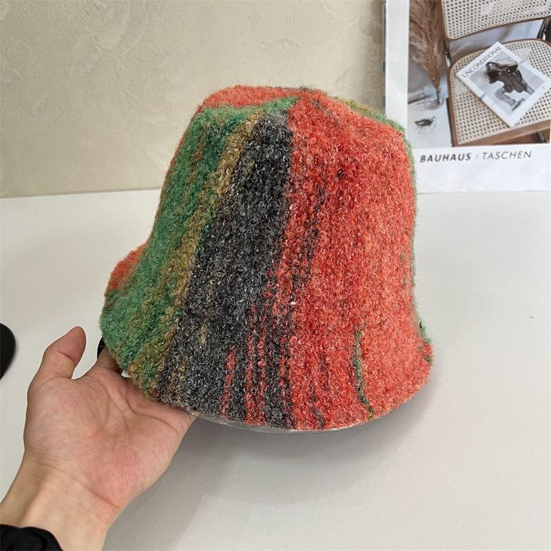 Wool dopamine gradual change plush bucket hat women autumn and winter warm ear protection bucket hat M(56-58cm) оранжевый
Wool dopamine gradual change plush bucket hat women autumn and winter warm ear protection bucket hat M(56-58cm) оранжевый