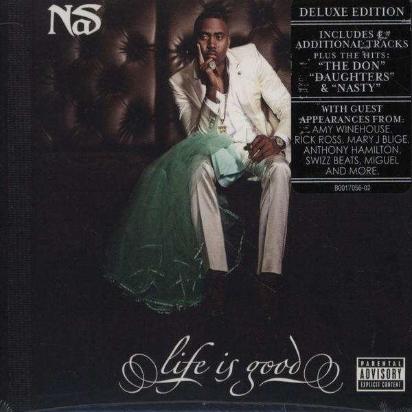 CD NAS Life Is Good Deluxe EditionExpli B001705602 Def Jam Recordi 2012 EU Rap HipHopRB Used
CD NAS Life Is Good Deluxe EditionExpli B001705602 Def Jam Recordi 2012 EU Rap HipHopRB Used