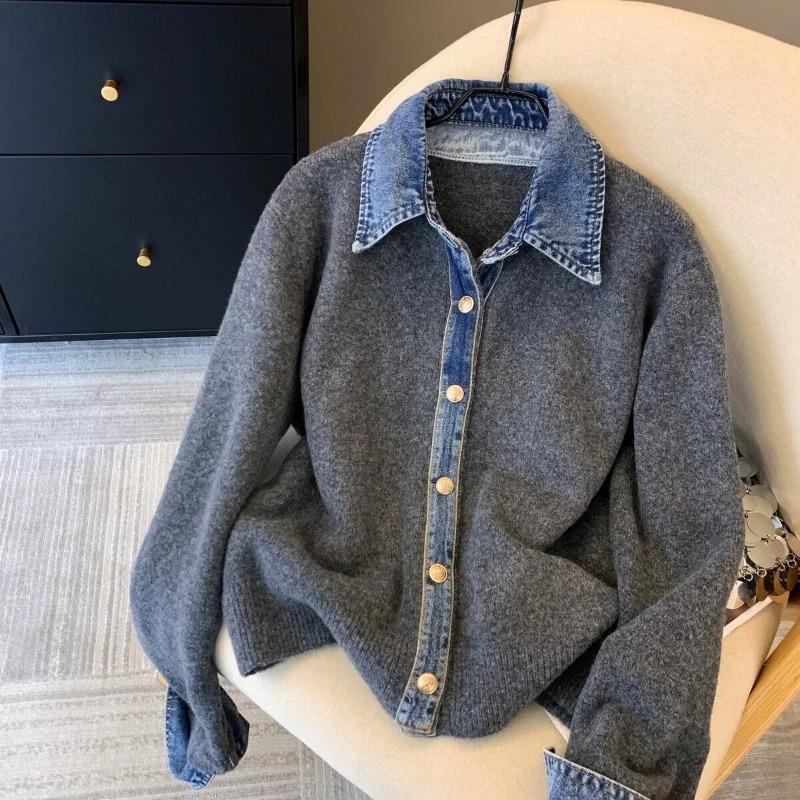 Coats for Women Winter Cotton Jacket Thickened Velvet Windbreaker Loose Casual Jean Knitted Coat Top XXL темно-сірий колір
Coats for Women Winter Cotton Jacket Thickened Velvet Windbreaker Loose Casual Jean Knitted Coat Top XXL темно-сірий колір