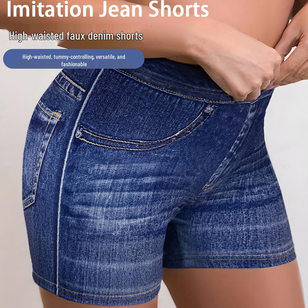 High-Waist Yoga Fitness Denim-Look Shorts – Slimming, Hip-Lifting, Women s Summer Sportswear. S королівський синій колір
High-Waist Yoga Fitness Denim-Look Shorts – Slimming, Hip-Lifting, Women s Summer Sportswear. S королівський синій колір