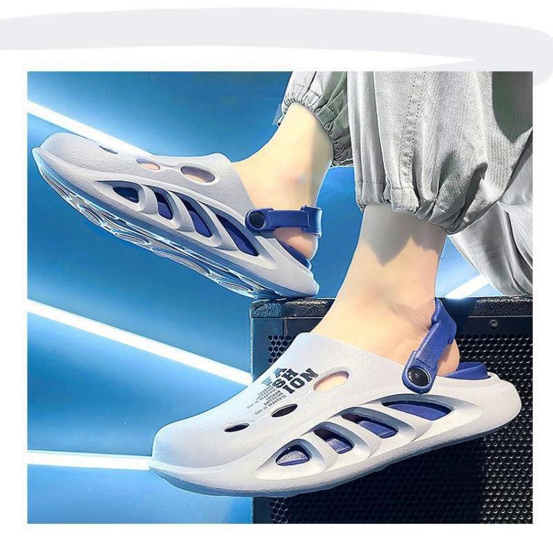 Мужские летние спортивные сандалии два в одном с закрытым носком и нескользящей подошвой 40/41
Мужские летние спортивные сандалии два в одном с закрытым носком и нескользящей подошвой 40/41