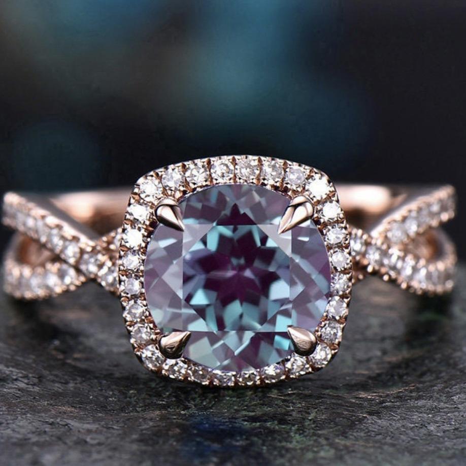 Dazzling Rose Gold Silver Color Inlaid with Whie Blue Stone Rings Round Party Engagement Wedding Rings for Women Jewelry 11 рожевий колір золота
Dazzling Rose Gold Silver Color Inlaid with Whie Blue Stone Rings Round Party Engagement Wedding Rings for Women Jewelry 11 рожевий колір золота