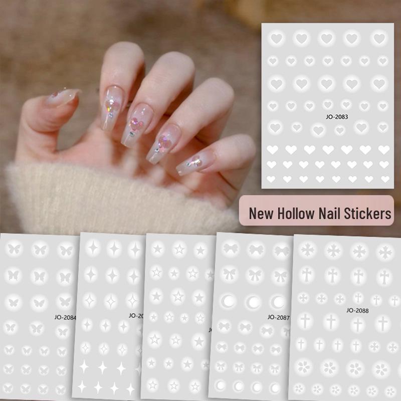 Gradient Ombre Heart & Star Butterfly Nail Art Stickers - Airbrush French Salon Decor.
Gradient Ombre Heart & Star Butterfly Nail Art Stickers - Airbrush French Salon Decor.