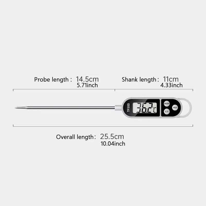 Бытовой пищевой термометр зондового типа, ручка, термометр для температуры молока, кулинарный пищевой термометр, кухонный пищевой термометр
Бытовой пищевой термометр зондового типа, ручка, термометр для температуры молока, кулинарный пищевой термометр, кухонный пищевой термометр