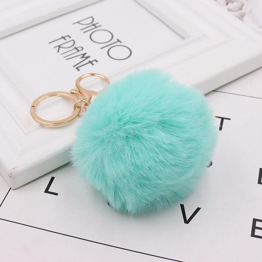 Fluffy Pom Pom Keychain Soft Faux Fur Ball with Metal Chain and Letter Charm for Bag Pendant Accessory One Size
Fluffy Pom Pom Keychain Soft Faux Fur Ball with Metal Chain and Letter Charm for Bag Pendant Accessory One Size
