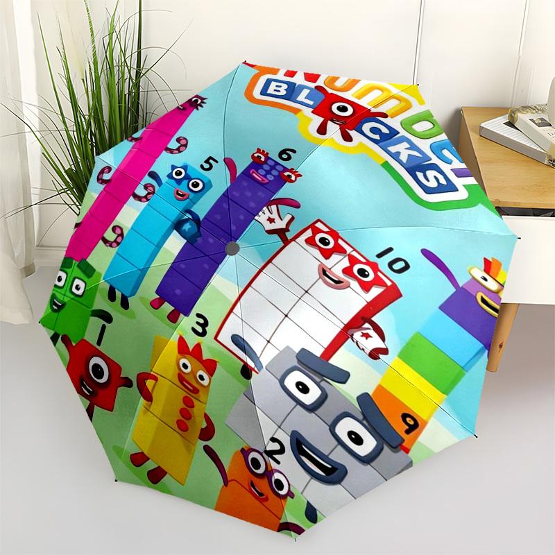 Number Blocks, Educational Themed Automatic Opening and Closing Umbrella, Compact Travel Umbrella, Lightweight and Portable, Suitable for Be
Number Blocks, Educational Themed Automatic Opening and Closing Umbrella, Compact Travel Umbrella, Lightweight and Portable, Suitable for Be