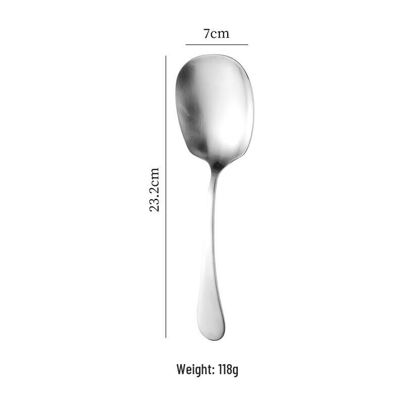 ZISIZ 316 Stainless Steel Serving Spoon
ZISIZ 316 Stainless Steel Serving Spoon
