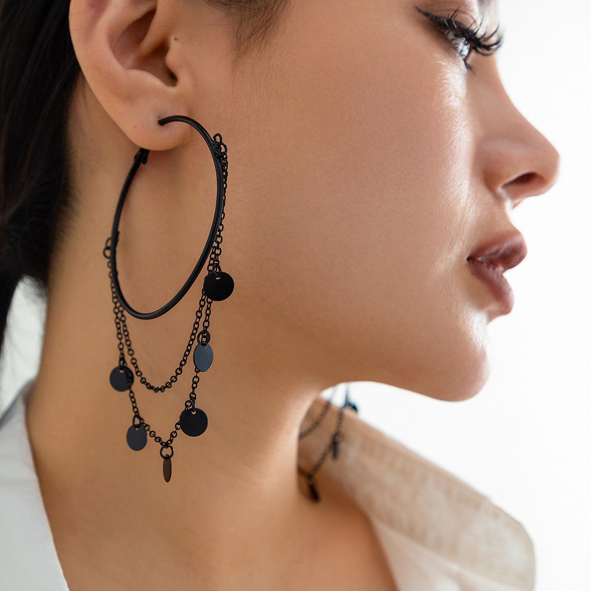 Earrings Sweet Cool Punk Black Pentagram Star Earrings Gothic Dark Earrings Female
Earrings Sweet Cool Punk Black Pentagram Star Earrings Gothic Dark Earrings Female