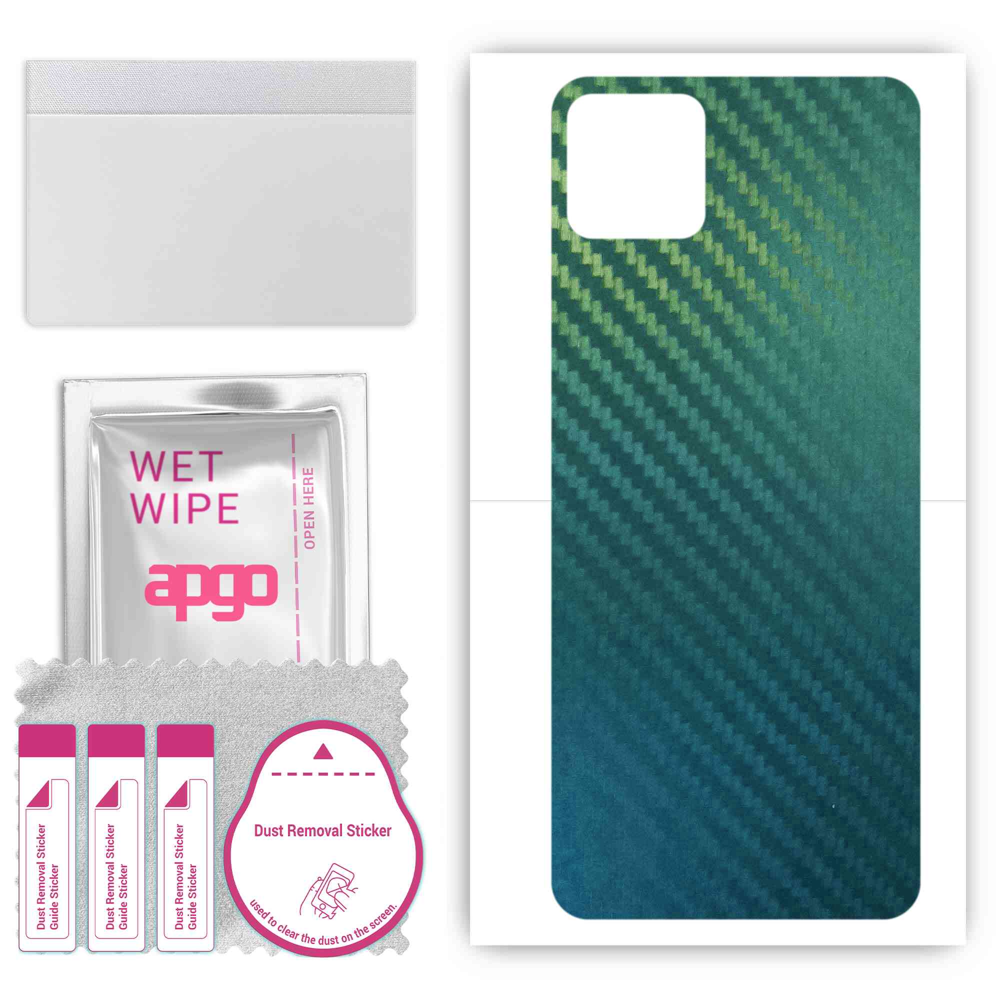 apgo Protective Skin Sticker for the back compatible with Honor X6s, Wrap Film, Foil, Vinyl - Pattern Carbon Chameleon CAKA1
apgo Protective Skin Sticker for the back compatible with Honor X6s, Wrap Film, Foil, Vinyl - Pattern Carbon Chameleon CAKA1