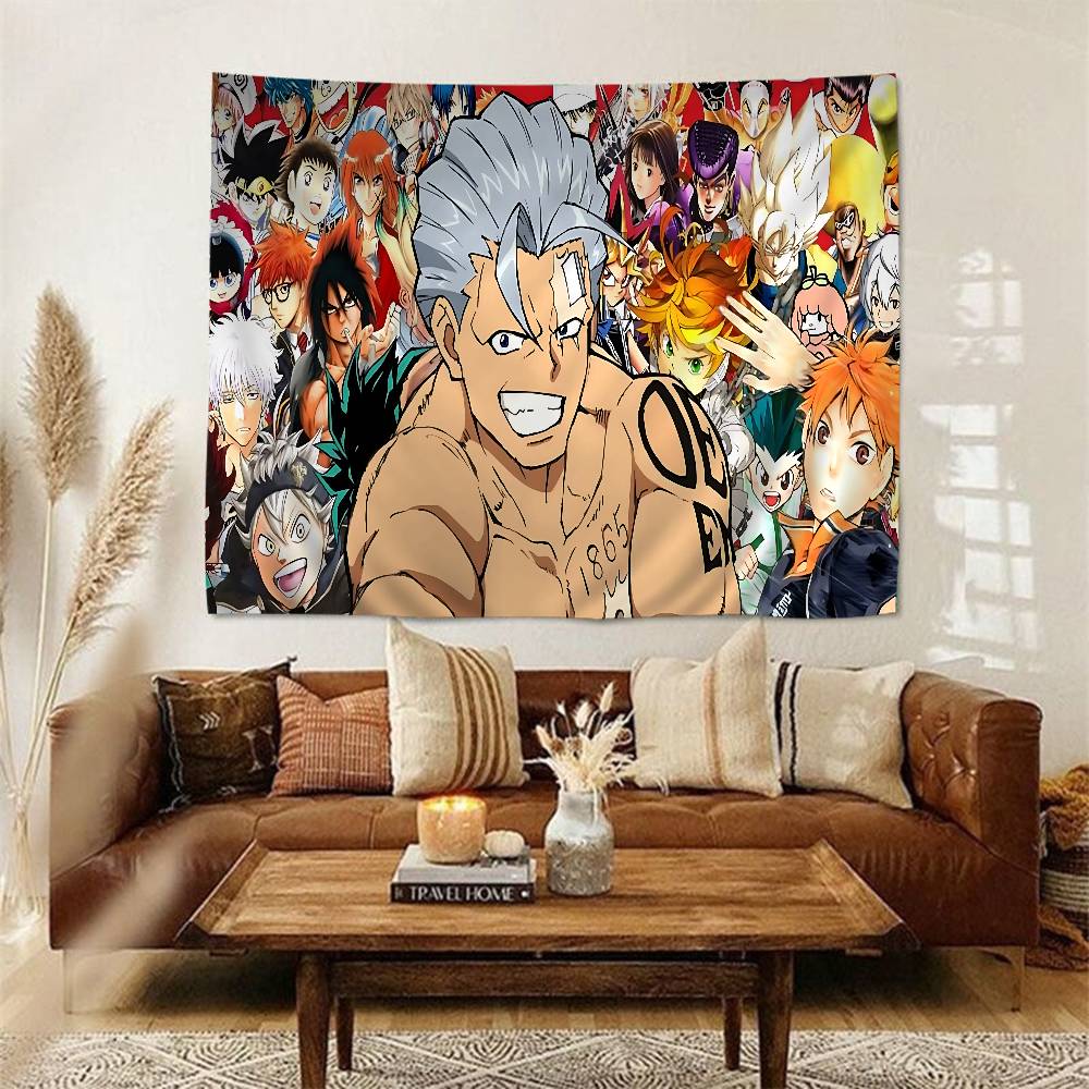 AllStar Wall Tapestry Character Mashup of Ban The Seven Deadly Sins Iconic Heroes Trendy Room Decor for Anime Manga Fans 74x94cm(29x37in)
AllStar Wall Tapestry Character Mashup of Ban The Seven Deadly Sins Iconic Heroes Trendy Room Decor for Anime Manga Fans 74x94cm(29x37in)