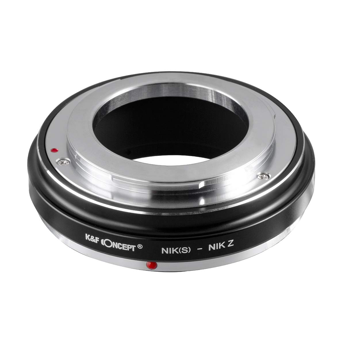 Concept Lens Mount Adapter old Contax S mount lenses to Nikon Z K&F KF-CNRFZ (Converts C/Nikon (external claw) mount)
Concept Lens Mount Adapter old Contax S mount lenses to Nikon Z K&F KF-CNRFZ (Converts C/Nikon (external claw) mount)