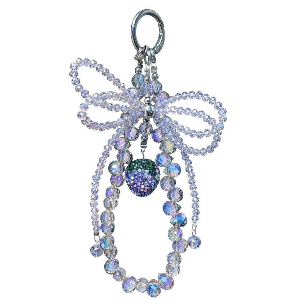 Strawberry Rope Keychain Crystal Bead Bow Pendant Light Luxury Phone Chain Bag Phone Accessory фіолетовий
Strawberry Rope Keychain Crystal Bead Bow Pendant Light Luxury Phone Chain Bag Phone Accessory фіолетовий