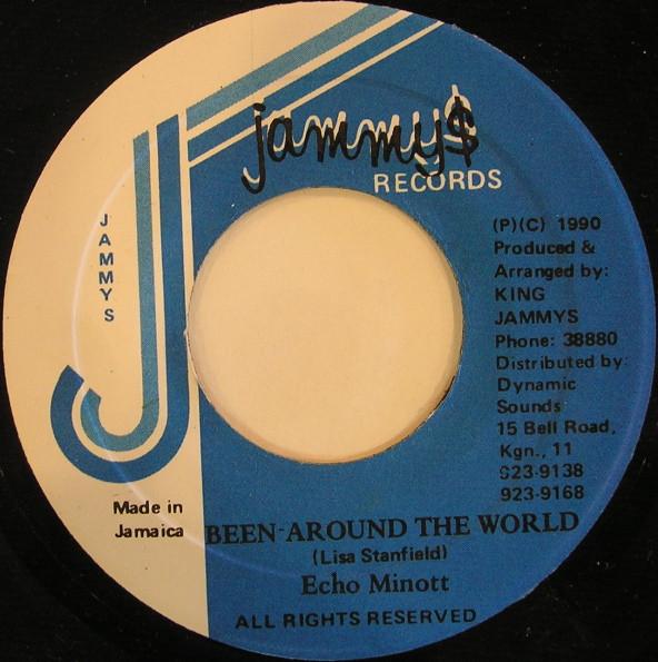 7inch Record ECHO MINOTT - Been Around The World NONE Jammy s Records 1990 Jamaica Reggae, Ska & Dub Used
7inch Record ECHO MINOTT - Been Around The World NONE Jammy s Records 1990 Jamaica Reggae, Ska & Dub Used