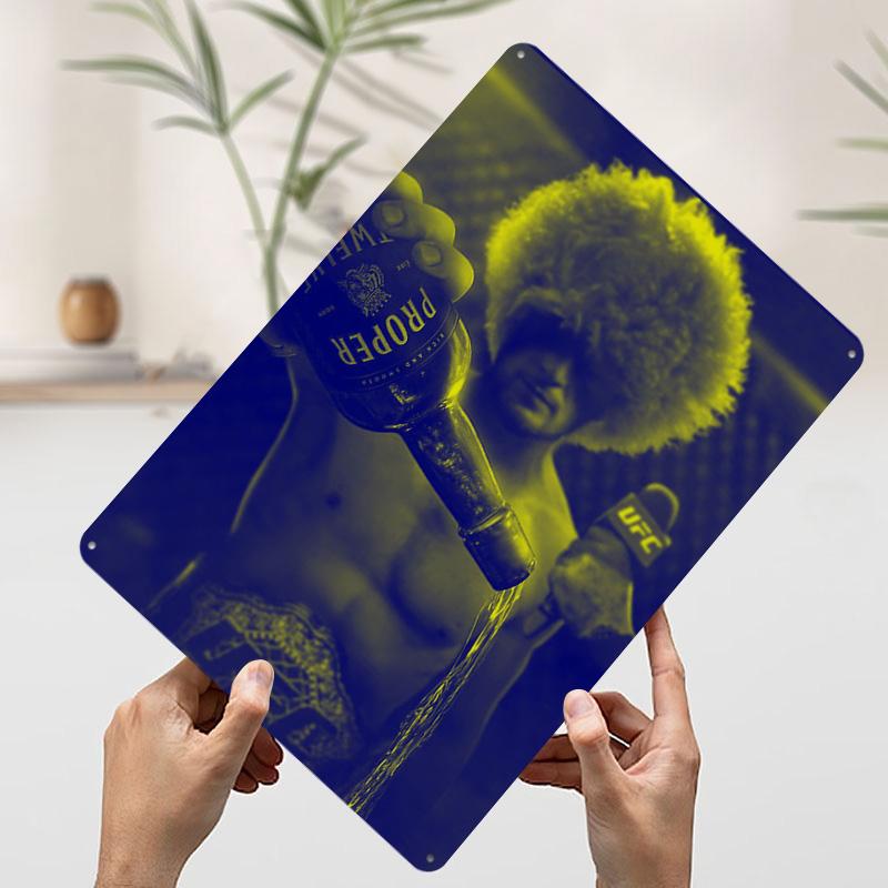 Khabib Nurmagomedov Tinplate Poster Customized Wall Art Vintage Metal Signs Retro Tin Plaque for Living Room Decorations House 20x30cm(7.8x11.8inch)
Khabib Nurmagomedov Tinplate Poster Customized Wall Art Vintage Metal Signs Retro Tin Plaque for Living Room Decorations House 20x30cm(7.8x11.8inch)