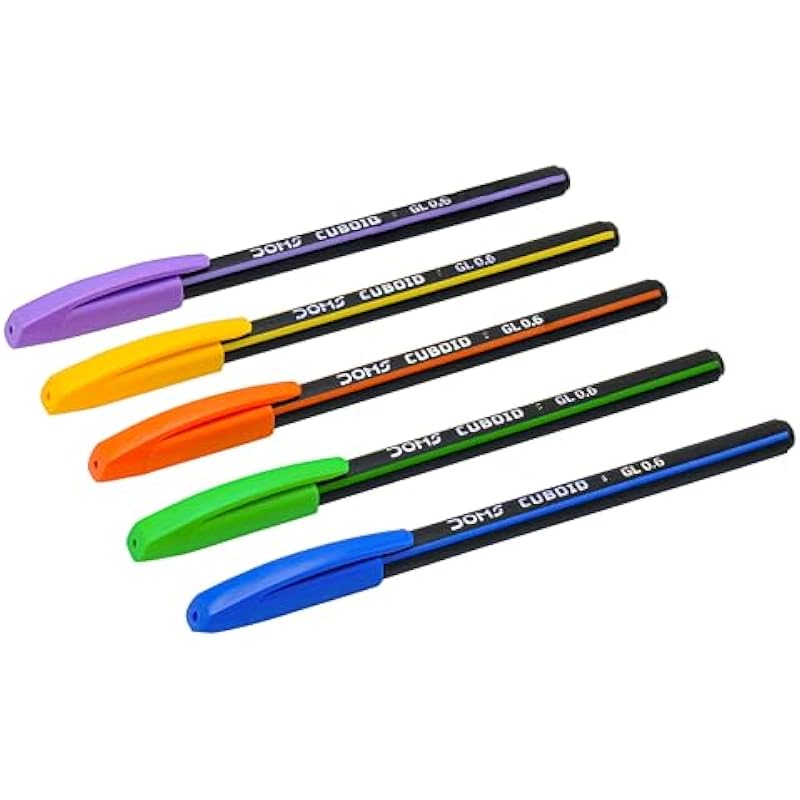 Doms Cuboid 0.6 Mm Ball Pen Jar Pack | Square Shaped For Strong & Better Grip | Lightweight & Colorful Body Design | Sof Pack Of 1 синий
Doms Cuboid 0.6 Mm Ball Pen Jar Pack | Square Shaped For Strong & Better Grip | Lightweight & Colorful Body Design | Sof Pack Of 1 синий