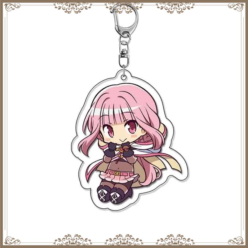 Puella Magi Anime Keychain Bag Tag Cartoon Madoka Magica Kaname Akemi Homura Decorative Baji Keyring Trendy Gift
Puella Magi Anime Keychain Bag Tag Cartoon Madoka Magica Kaname Akemi Homura Decorative Baji Keyring Trendy Gift