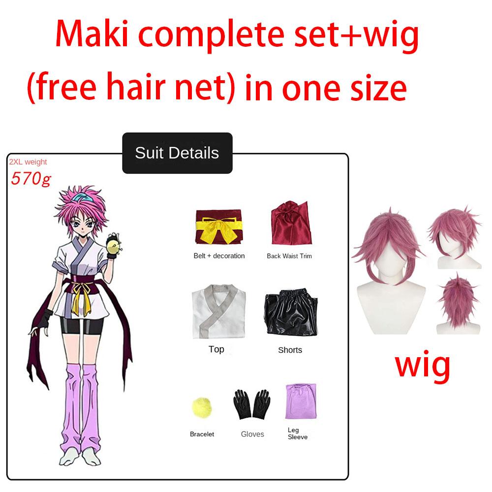 Machi Komacine Cosplay Costume Pink Wig Halloween Carnival Costumes for Women Anime Cosplay Outfits Dress XXL
Machi Komacine Cosplay Costume Pink Wig Halloween Carnival Costumes for Women Anime Cosplay Outfits Dress XXL