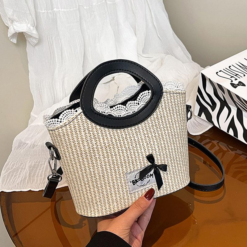 Yogodlns Straw Woven Large Capacity Crossbody Bag for Women Shoulder Bag Summer Beach Bag Purse and Handbag Designer Bags 38x9x19cm чорний
Yogodlns Straw Woven Large Capacity Crossbody Bag for Women Shoulder Bag Summer Beach Bag Purse and Handbag Designer Bags 38x9x19cm чорний