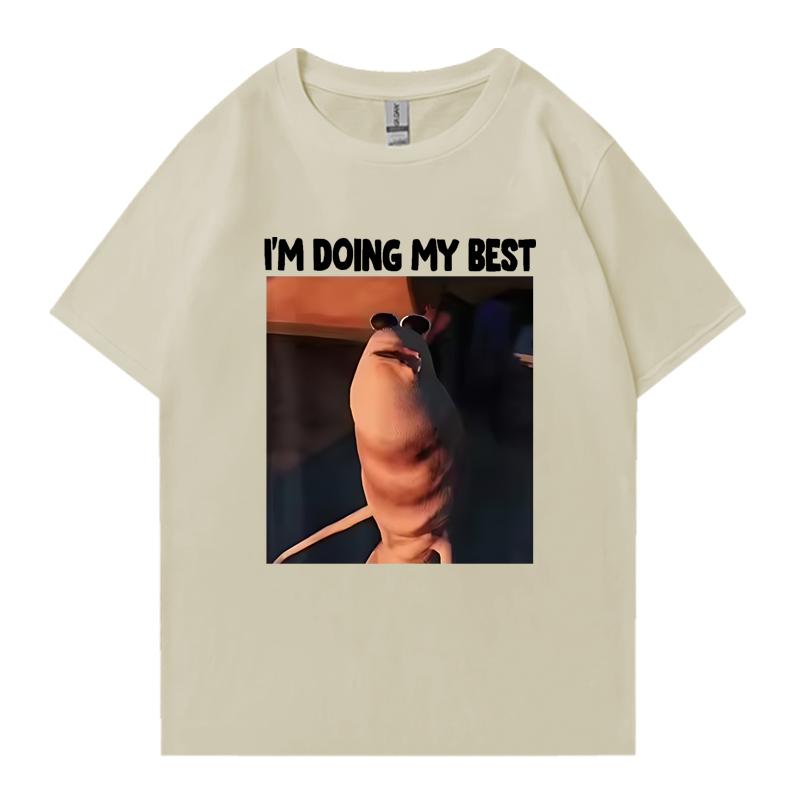 Funny I m Doing My Best Marcus The Worm Meme T Shirts Unisex Women Casual T-shirt Cotton Short Sleeve T Shirt High Quality Clothing 4XL
Funny I m Doing My Best Marcus The Worm Meme T Shirts Unisex Women Casual T-shirt Cotton Short Sleeve T Shirt High Quality Clothing 4XL