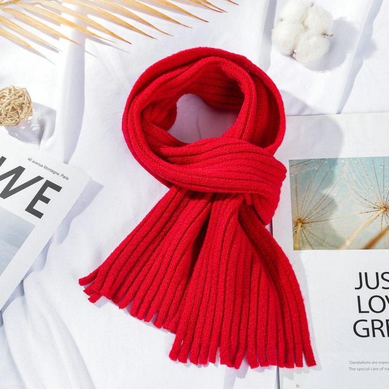 Winter Children Scarf Warm Knitted Baby Scarf for Boys Girls Solid Color Thick Soft Unisex Kids Neck Warmer Gift for Toddler 125*10cm
Winter Children Scarf Warm Knitted Baby Scarf for Boys Girls Solid Color Thick Soft Unisex Kids Neck Warmer Gift for Toddler 125*10cm