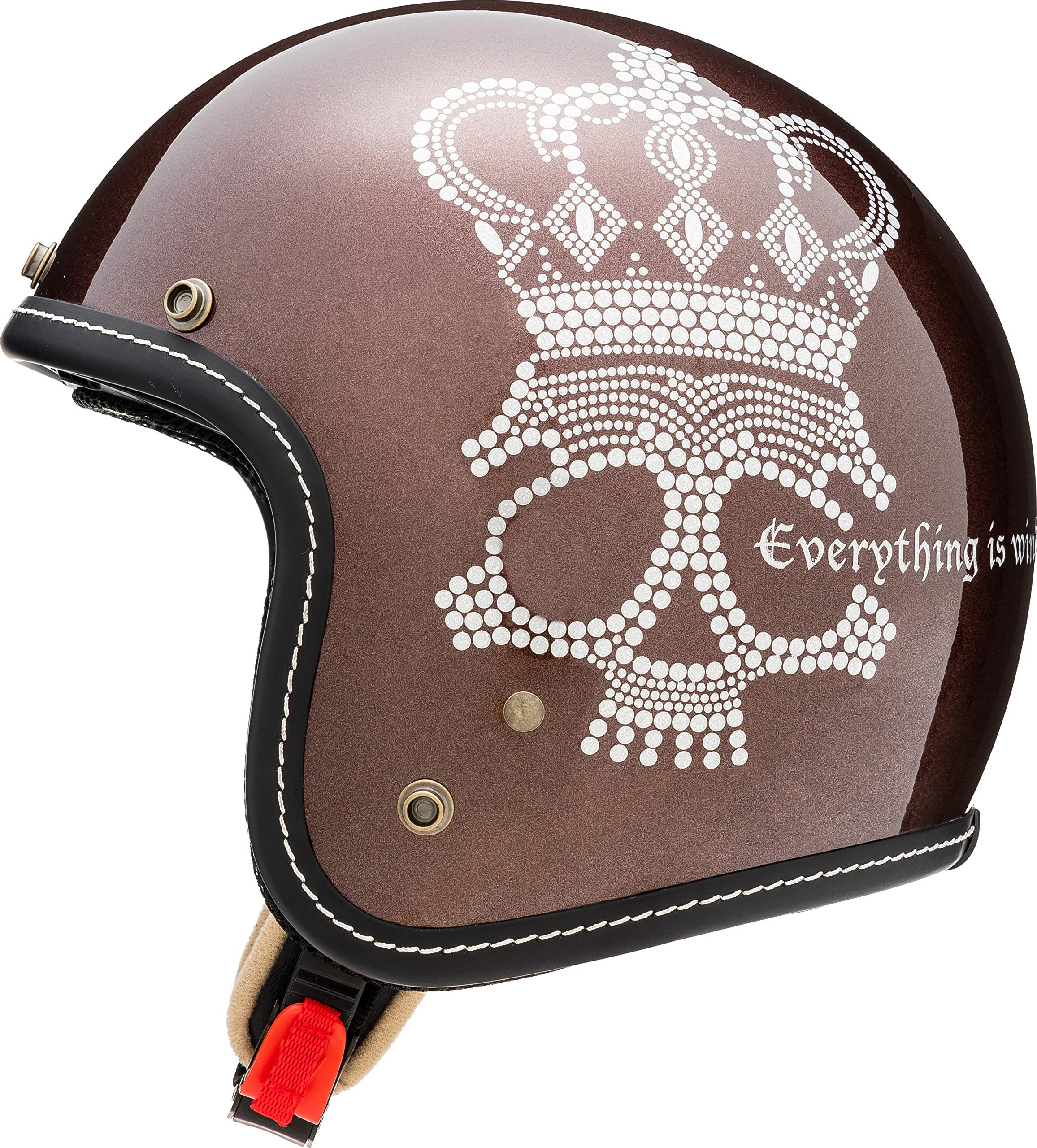 Мотоциклетний шолом MARUSHIN Jet MCJ2 Crown Skull Open Jet Pearl Brown L, розмір 3004015 (59-60 см)
Мотоциклетний шолом MARUSHIN Jet MCJ2 Crown Skull Open Jet Pearl Brown L, розмір 3004015 (59-60 см)