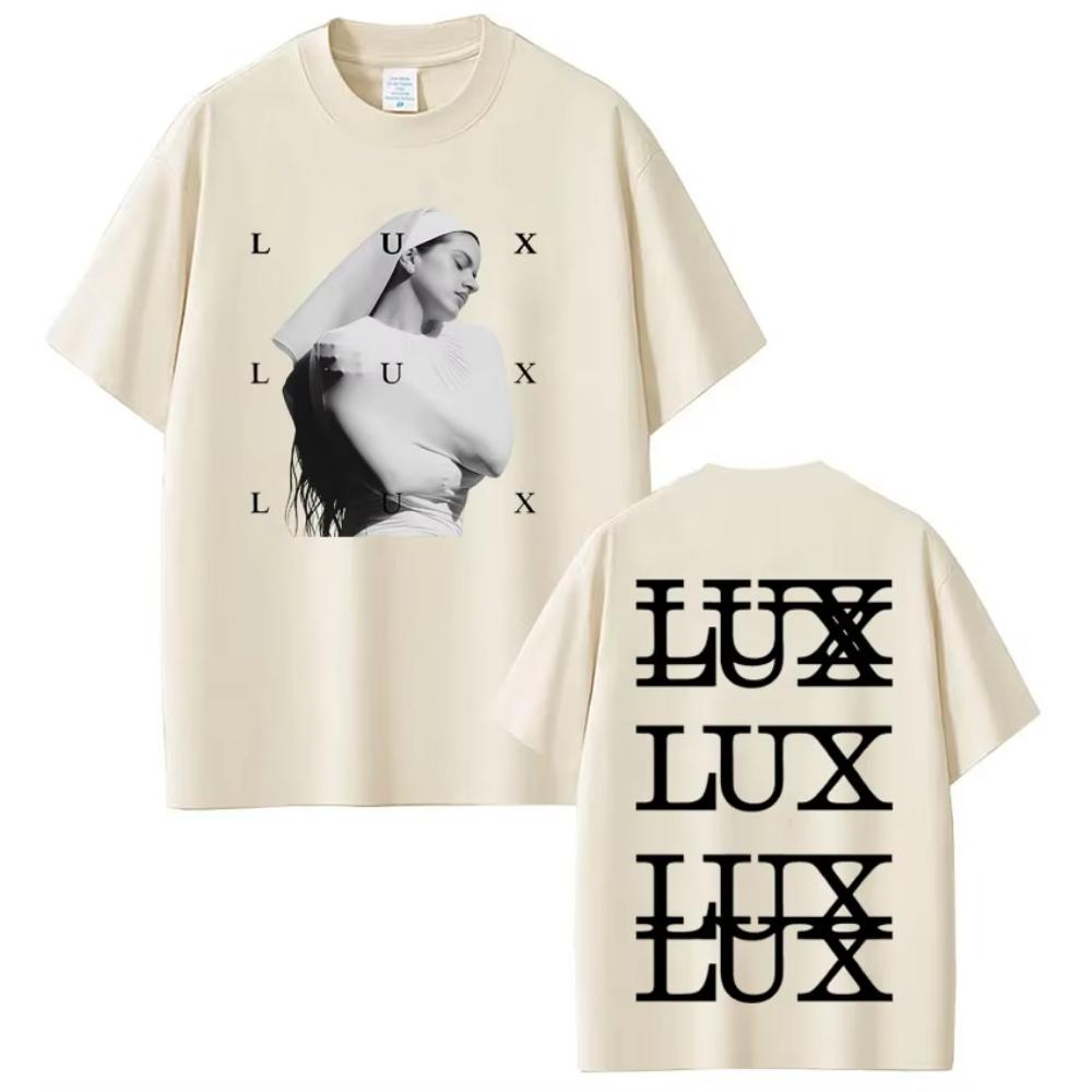 Singer Lux Rosalia Fashion Printed Tshirts Unisex Women Harajuku Clothing Tshirts Shortsleeved Casual Cotton Tshirts Streetwear 2XL
Singer Lux Rosalia Fashion Printed Tshirts Unisex Women Harajuku Clothing Tshirts Shortsleeved Casual Cotton Tshirts Streetwear 2XL