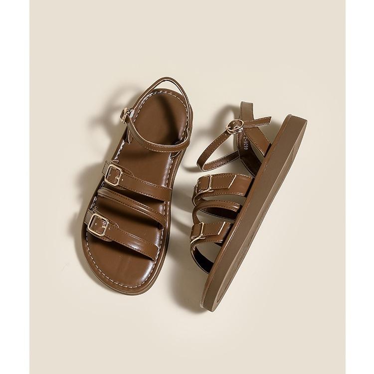 Roman sandals women s summer wear 2025 new flat-bottomed cool slippers belt buckle versatile seaside beach shoes women 35
Roman sandals women s summer wear 2025 new flat-bottomed cool slippers belt buckle versatile seaside beach shoes women 35