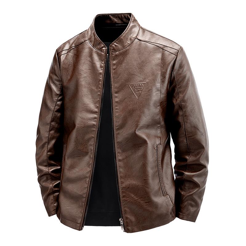Men s Plus Velvet Warm PU Leather Motorcycle Jacket - Inverted Triangle Stand Collar 2XL
Men s Plus Velvet Warm PU Leather Motorcycle Jacket - Inverted Triangle Stand Collar 2XL