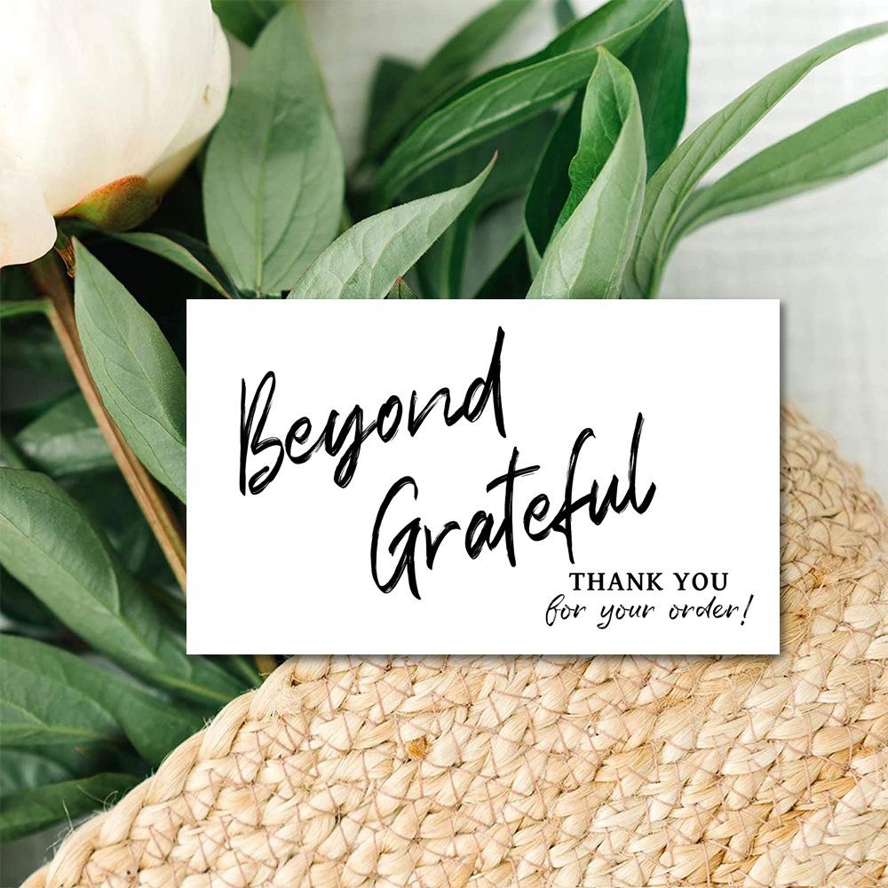 Inserts Supporting Small Businesses Appreciate Card Thank You For Your Order Beyond Grateful Labels type 9
Inserts Supporting Small Businesses Appreciate Card Thank You For Your Order Beyond Grateful Labels type 9