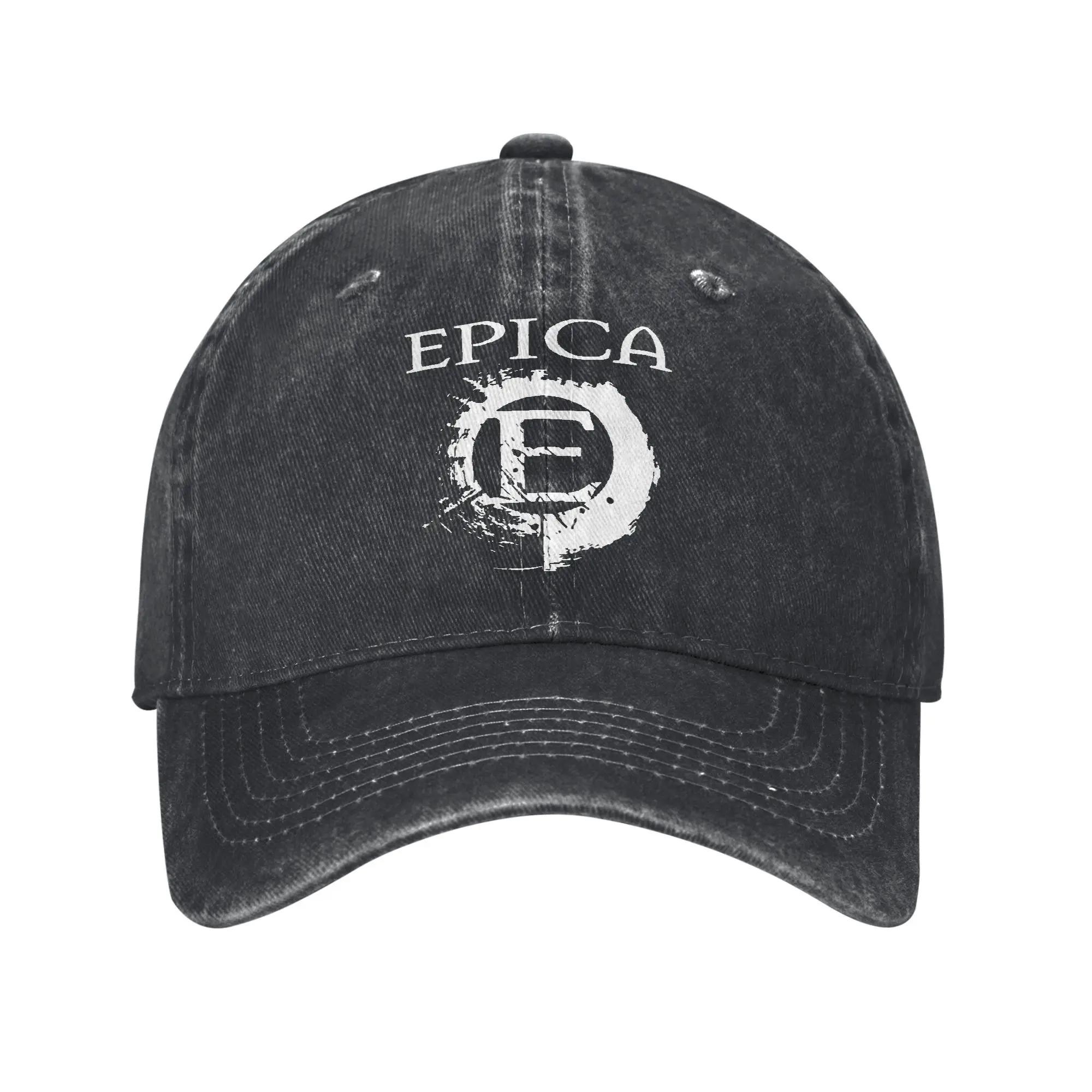 Epica Symphonic Metal Band Unisex Style Baseball Cap Music Tour Distressed Denim Caps Hat Vintage Outdoor Summer Gift Sun Cap Adjustable
Epica Symphonic Metal Band Unisex Style Baseball Cap Music Tour Distressed Denim Caps Hat Vintage Outdoor Summer Gift Sun Cap Adjustable