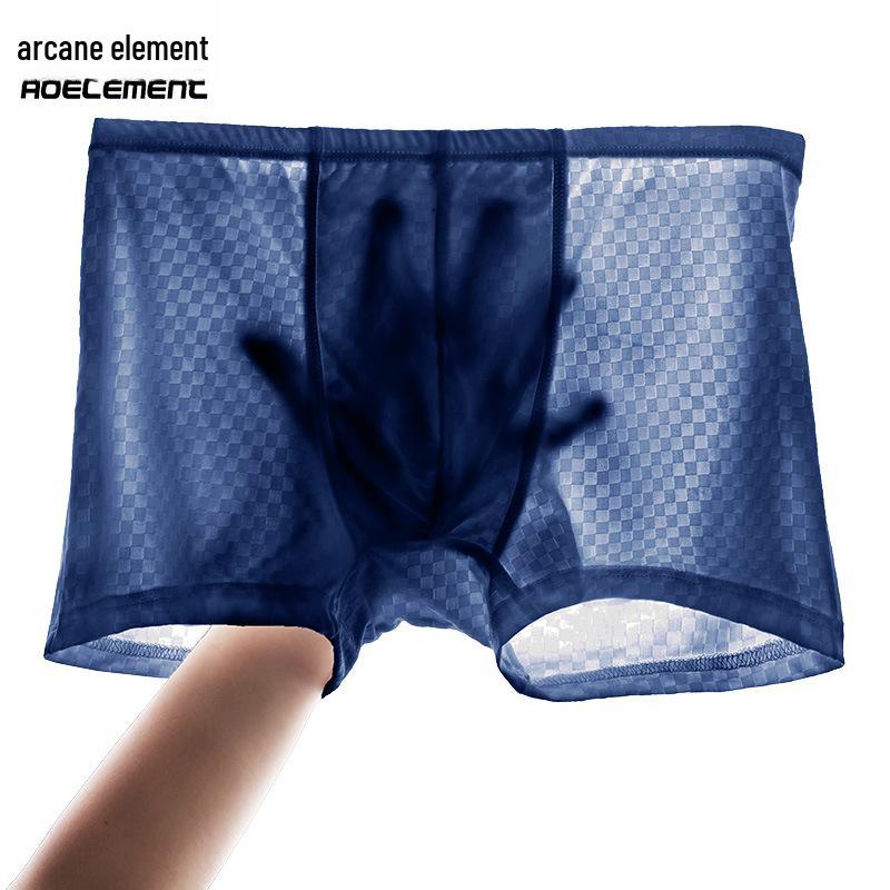 Men s Summer Mesh Ice Silk Boxer Briefs - Breathable & Lightweight L королівський синій колір
Men s Summer Mesh Ice Silk Boxer Briefs - Breathable & Lightweight L королівський синій колір