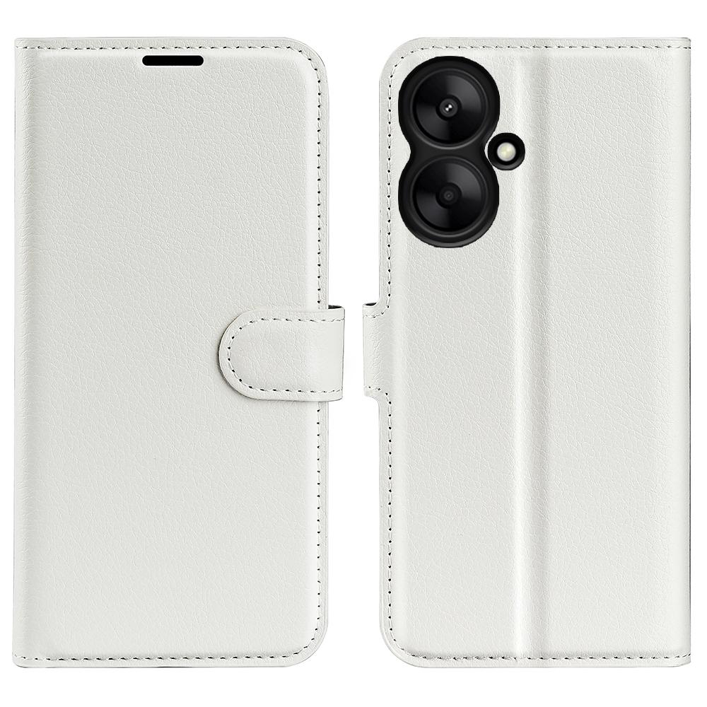 For Xiaomi Redmi 13C 5G/Redmi 13R 5G Case Leather Phone Cover Litchi Texture White
For Xiaomi Redmi 13C 5G/Redmi 13R 5G Case Leather Phone Cover Litchi Texture White