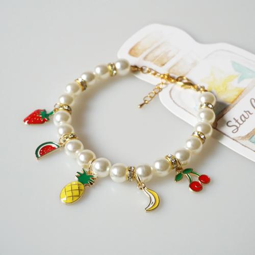 Imitation Pearl Cute Dog Necklace Pet Collar Accessories Jewelry Neck Chain For Small Dogs Large Dog Cats 6 Types 20cm-25cm
Imitation Pearl Cute Dog Necklace Pet Collar Accessories Jewelry Neck Chain For Small Dogs Large Dog Cats 6 Types 20cm-25cm