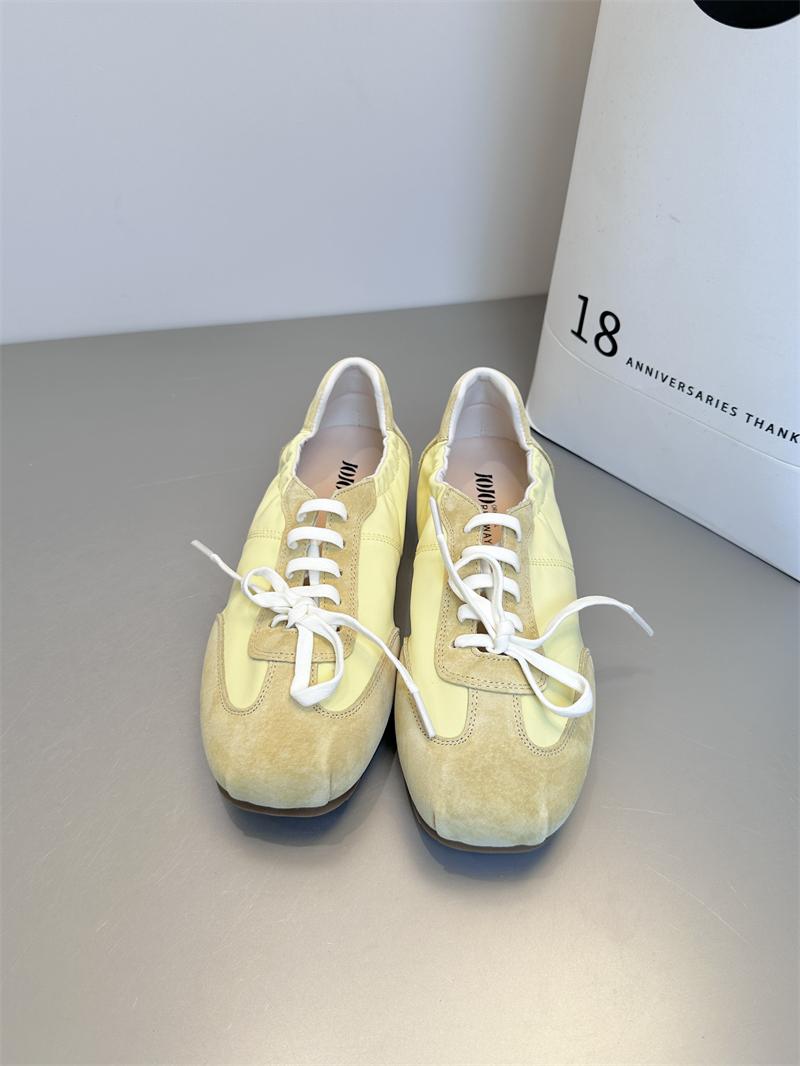 Lan Cabinet recommends 2025 summer new retro square head flat bottom German training shoes lace up soft sole casual ballet shoes 35 жёлтый
Lan Cabinet recommends 2025 summer new retro square head flat bottom German training shoes lace up soft sole casual ballet shoes 35 жёлтый