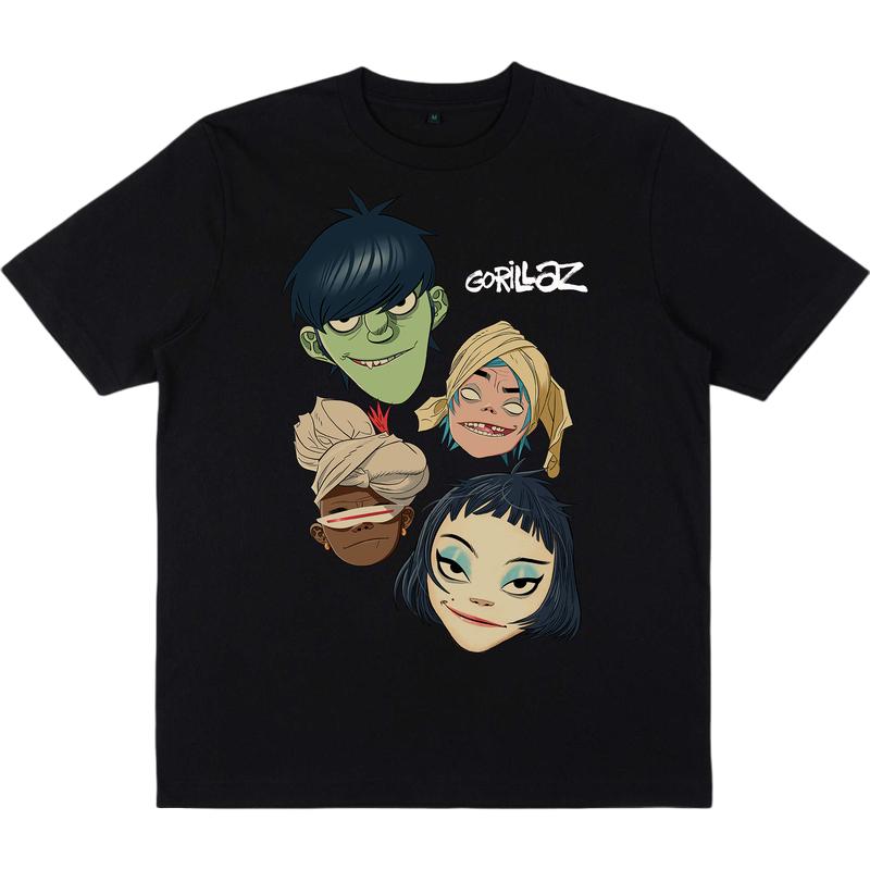 Gorillaz classic logo graphic 100Cotton unisex shirt 2026 Summer breathable New Unisexs Womens fashion Y2k Short sleeve Tshirt S
Gorillaz classic logo graphic 100Cotton unisex shirt 2026 Summer breathable New Unisexs Womens fashion Y2k Short sleeve Tshirt S