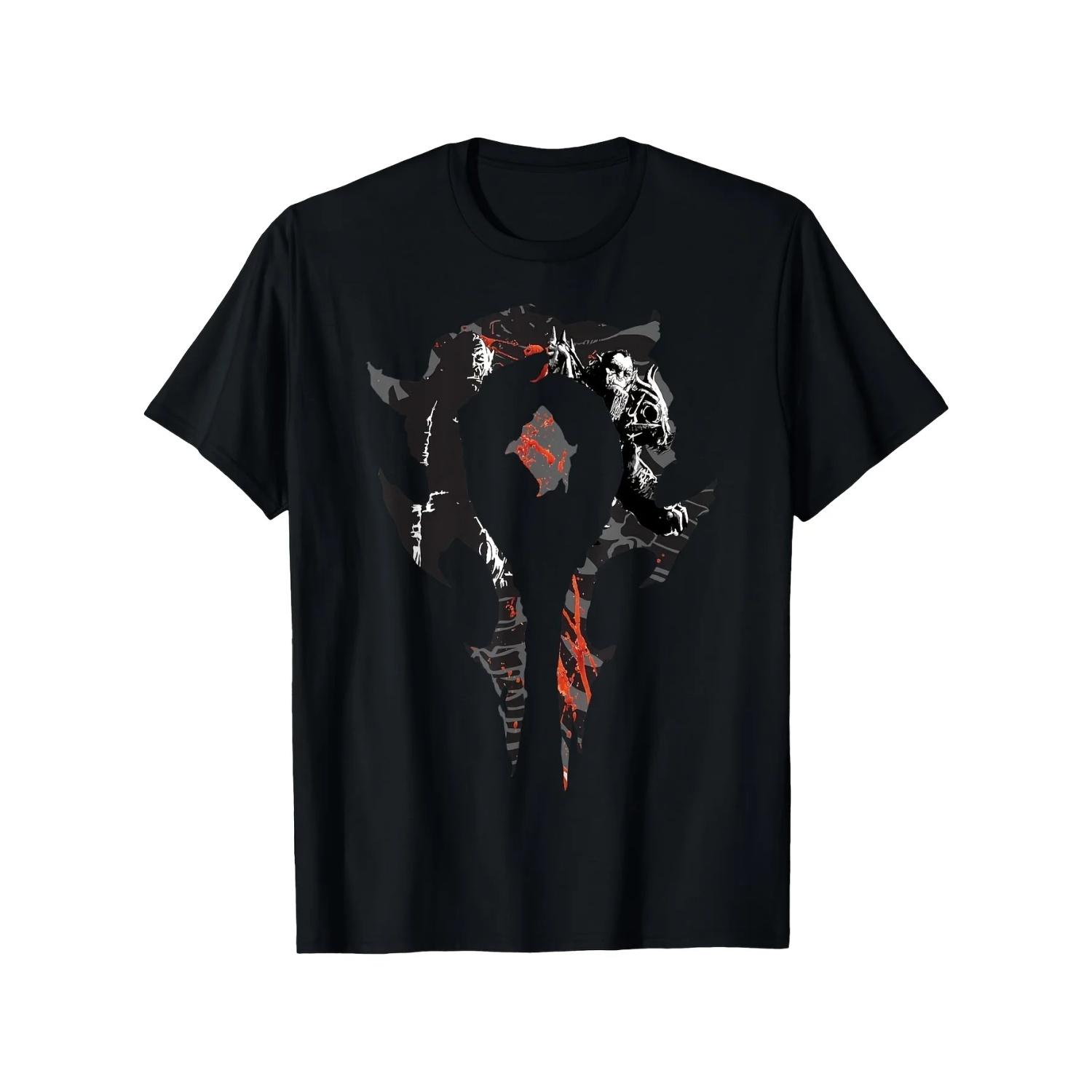 World of Warcraft Men s T-shirt Suitable for All Seasons Casual Gaming T-shirt, with Wild Geometric Pattern Short Sleeved Shirt XXXXXL чорний
World of Warcraft Men s T-shirt Suitable for All Seasons Casual Gaming T-shirt, with Wild Geometric Pattern Short Sleeved Shirt XXXXXL чорний