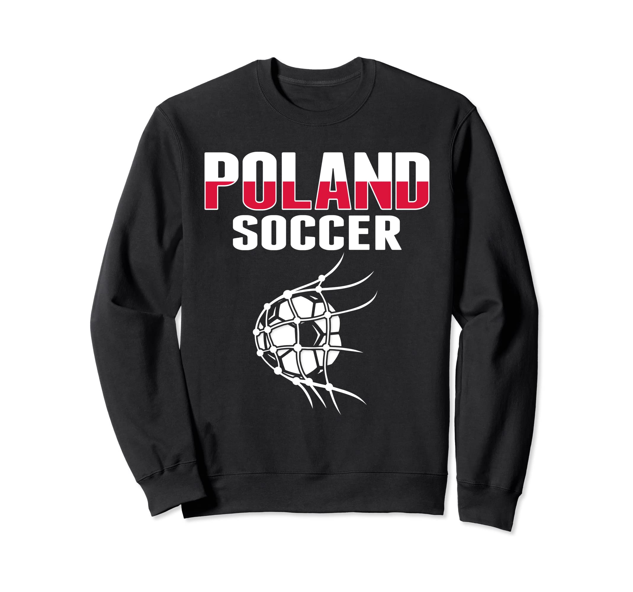 Polish Soccer Ball with Net Goal - Polish Soccer Supporter Sweatshirt
Polish Soccer Ball with Net Goal - Polish Soccer Supporter Sweatshirt