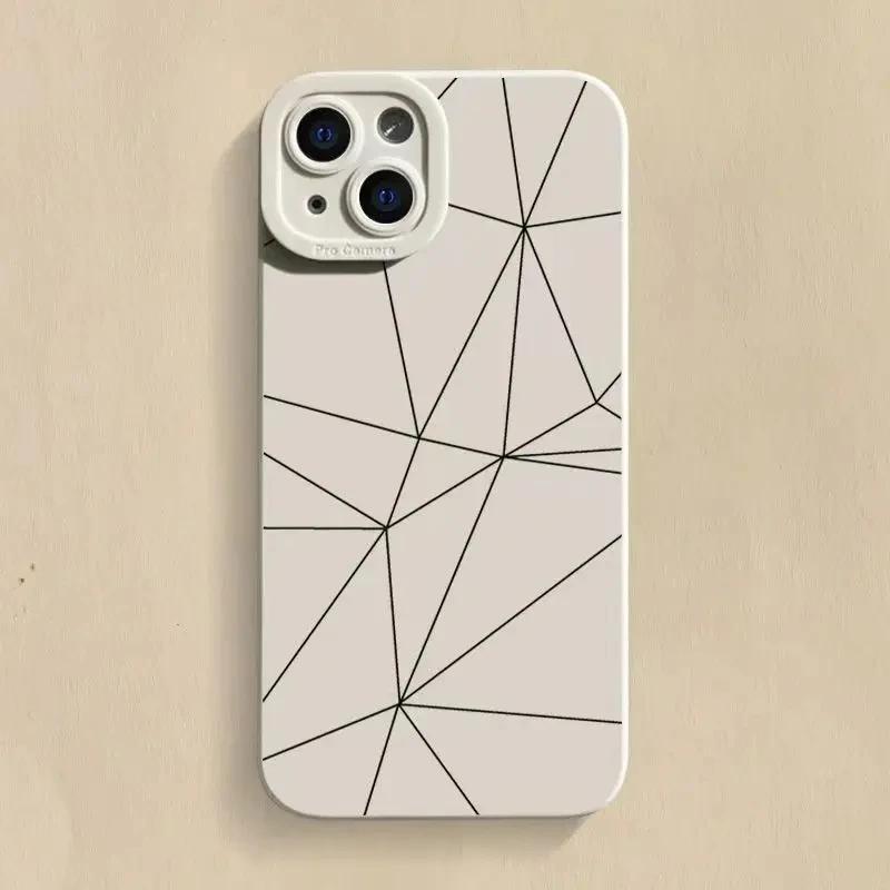 Силиконовый чехол для телефона с узором из простых линий для iPhone 15 14 13 12 11 Pro Max X XR XS Max 7 8 Plus SE2 Защита камеры Мягкая задняя крышка iPhone XR
Силиконовый чехол для телефона с узором из простых линий для iPhone 15 14 13 12 11 Pro Max X XR XS Max 7 8 Plus SE2 Защита камеры Мягкая задняя крышка iPhone XR